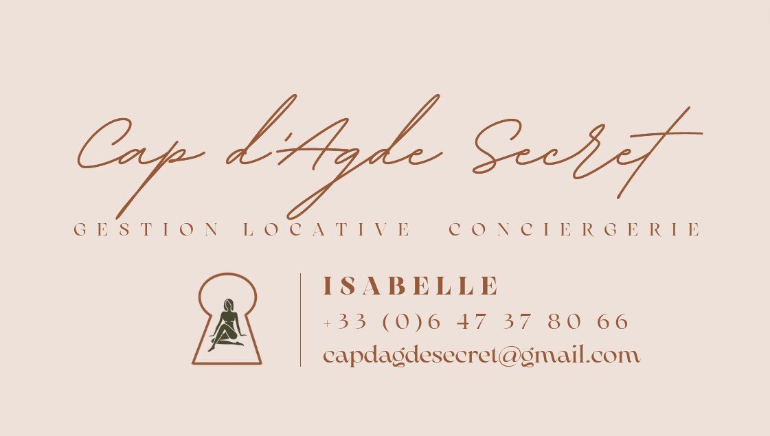Carte de visite Cap d'Agde Secret